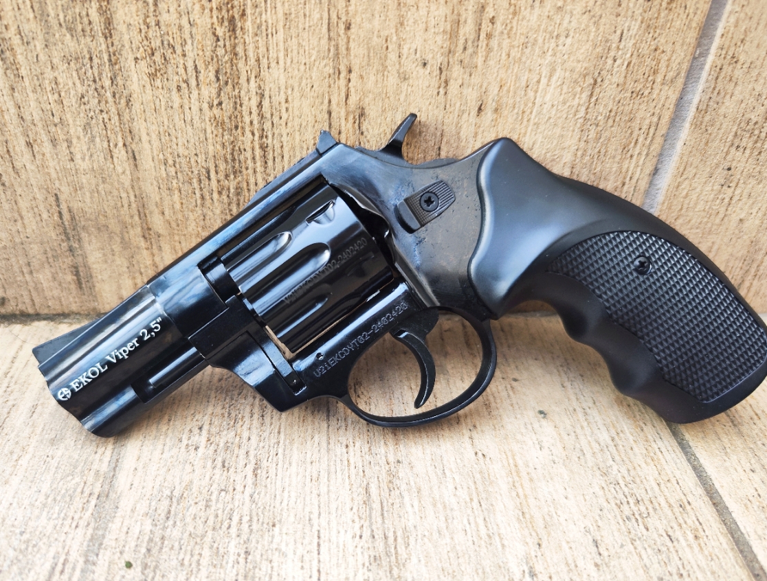 Ekol Viper 2,5″ Fekete 9 mm K kaliberű revolverek