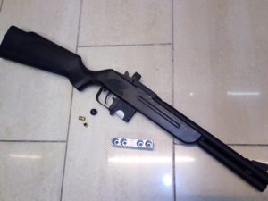 Keserű Omerta T-GAS duplacsövű GUMILÖVEDÉKES puska