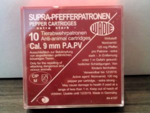 9mm PAK Pepper Wadie (120mg) 10db