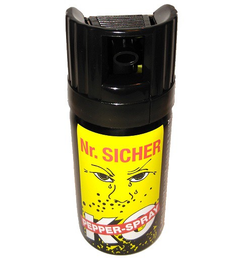 Nr Sicher Pepper OC hatóanyagú gázspray Gáz és paprika spray