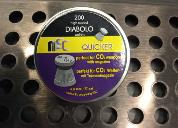 MSC 4,5 mm 200 db Quicker Légpuska lövedékek