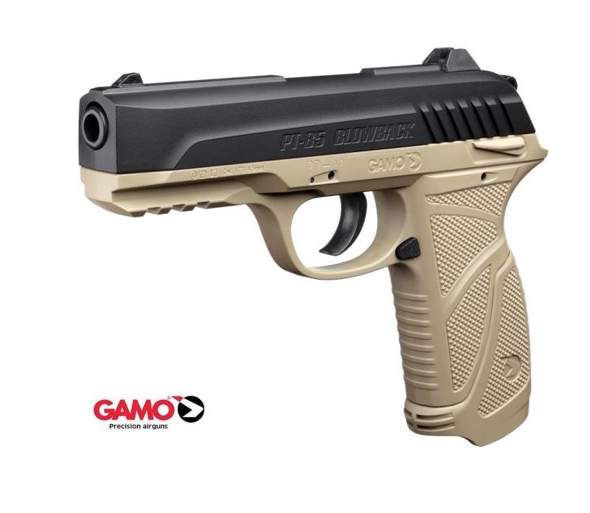 Gamo Pt 85 Blowback Desert Tan Onvedelmi Bolt