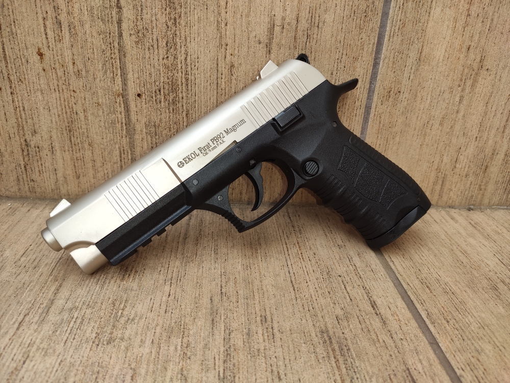 Ekol Firat PB92 Magnum nikkel 9 mm PAK kaliberű fegyverek