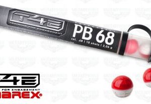 T4E PB68 Paintball kiegészítők, lövedékek.