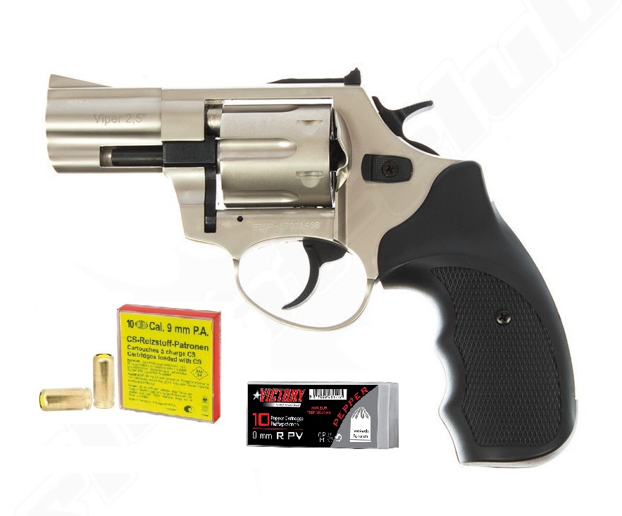 Ekol Viper 2,5″ Nikkel 9 mm K kaliberű revolverek