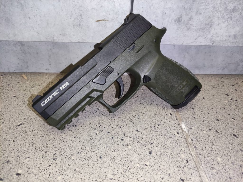 Ceonic P250 ODG 9 mm PAK kaliberű fegyverek