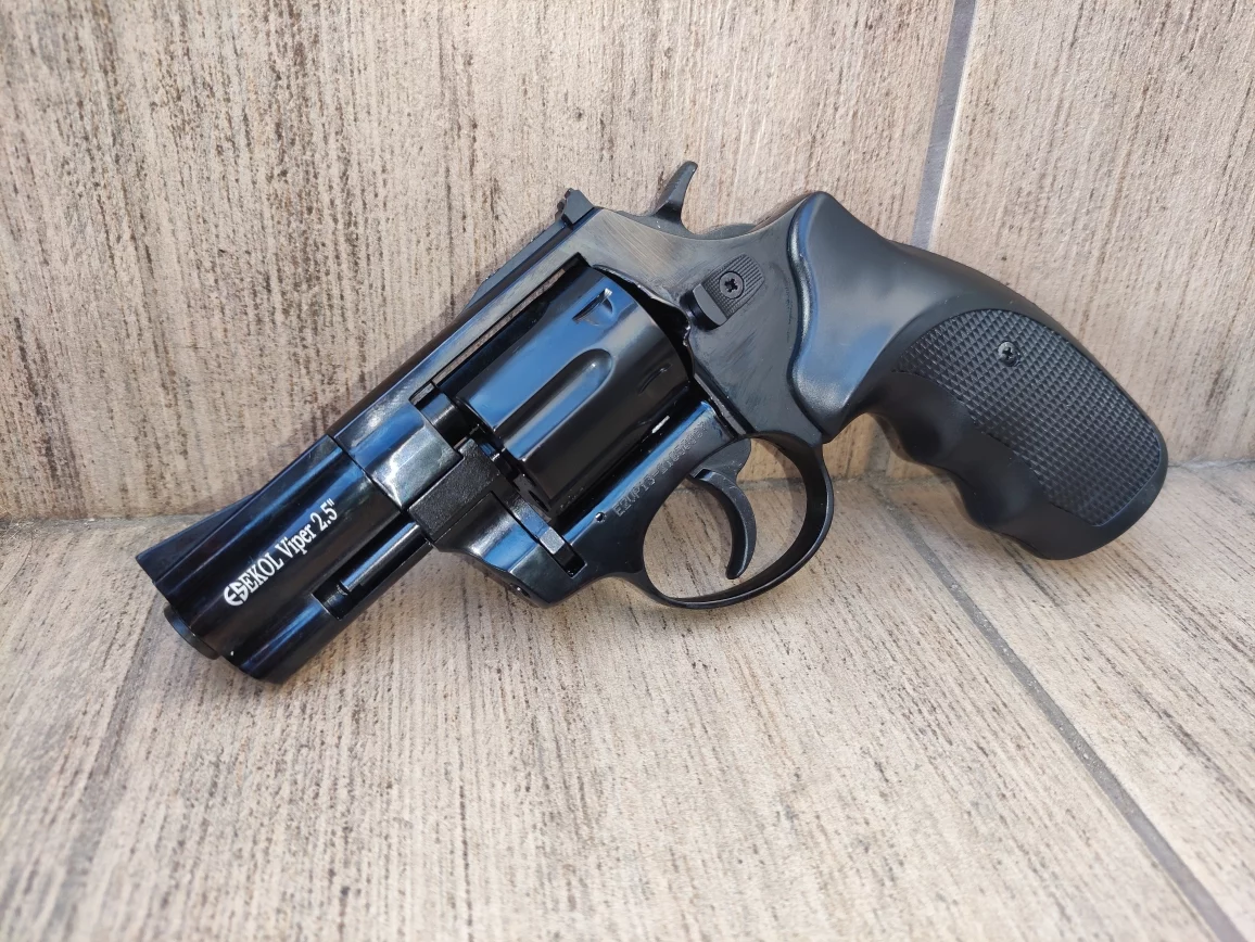 Ekol Viper 2,5″ Fekete 9 mm K kaliberű revolverek