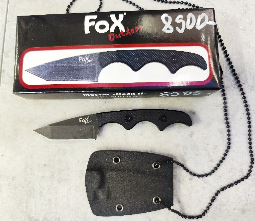 Fox nyakkés kydex tokkal Kiegészítők