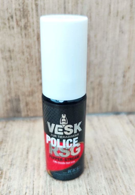 RSG Pocket POLICE – PV/OC újratöltő spray 17 g Gáz és paprika spray