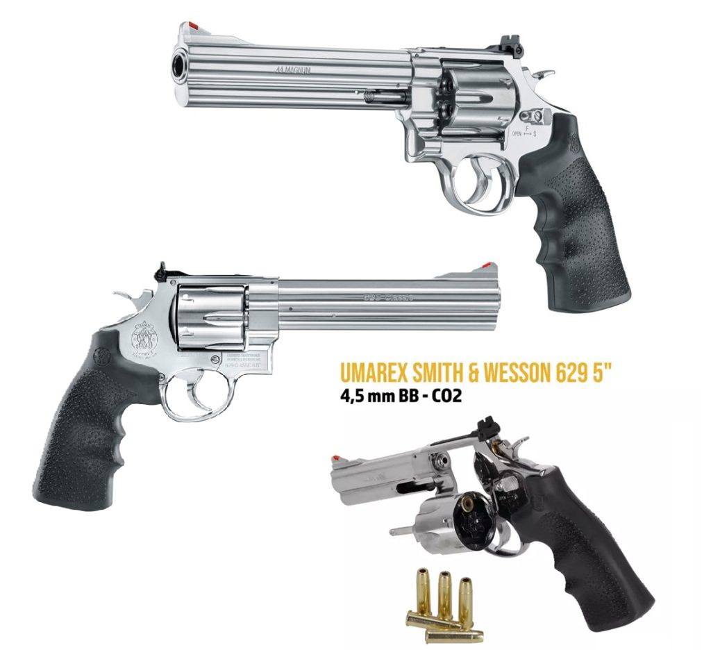 Umarex Smith and Wesson M629 Classic 6,5″ CO2-revolver Légfegyverek